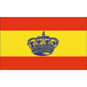 BANDERA ESPAÑOLA ADHESIVA 14x21 S/C