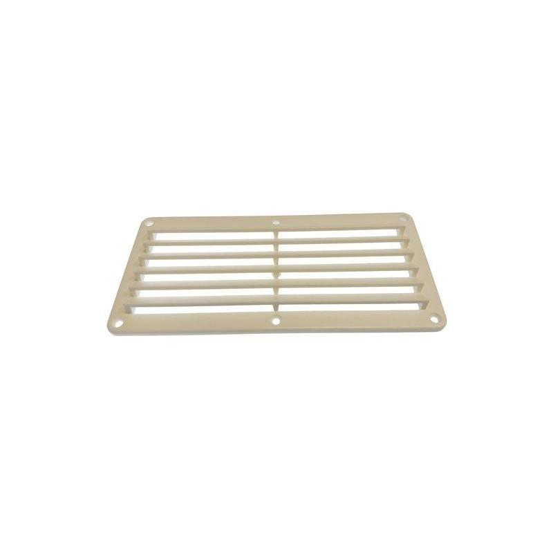 REJILLA VENT. ABS 257X123.8MM BLANC