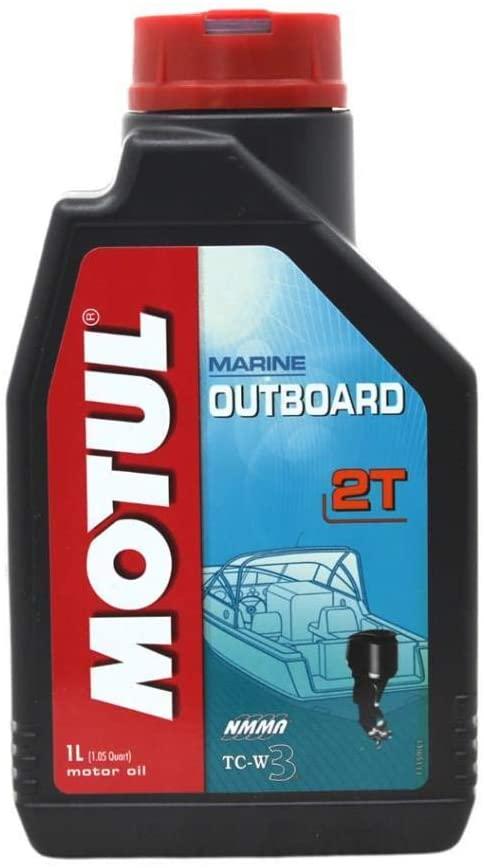 ACEITE MOTUL OUTBOARD  2 T,  de 1 L.