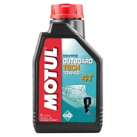 ACEITE MOTOR MOTUL 0UTBOARD TECH 4 T.   10W40 de 1 L.