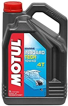 ACEITE MOTOR MOTUL INBOARD TECH 4T. 10W40 de 5 L.